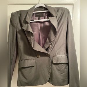 BCBG gray blazer